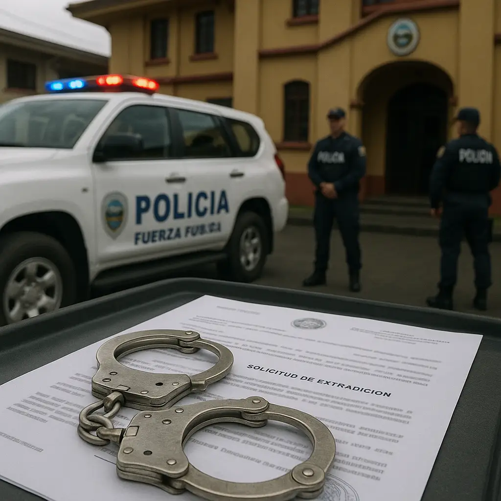 Detención de Wilder Eusse Osorio, presidente de Municipal Liberia, en Costa Rica